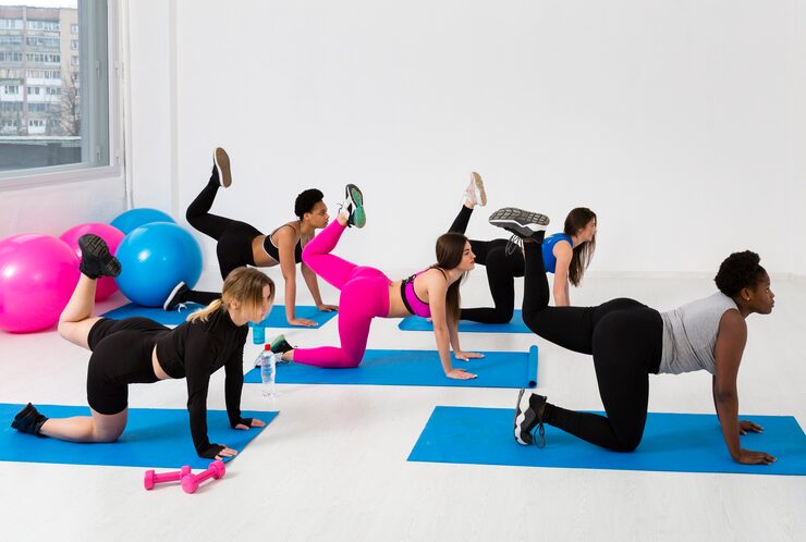 Drop in Hot Mat Pilates